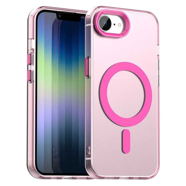SKALO iPhone 16e Candy Series Hybrid Skal - Röd