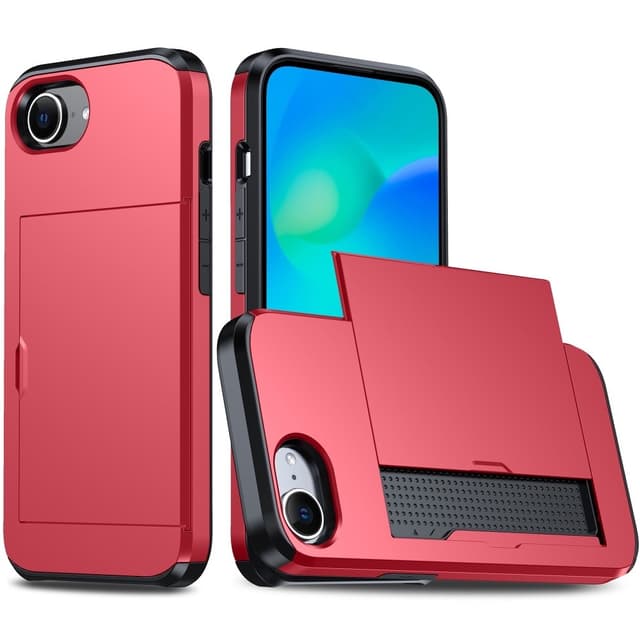 SKALO iPhone 16e Armor Korthållare Skal