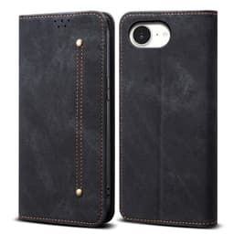 SKALO iPhone 16e Jeans Flip Cover - Sort