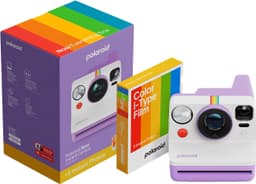 Polaroid Now Gen. 3 instantkamera (startpakke, lilla)