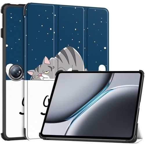 Slim Fit Cover Fodral För OnePlus Pad 2 Auto Wake / Sleep - Cat