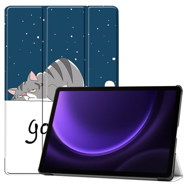 Slim Fit Cover Fodral Till Samsung Galaxy Tab S9 FE - Cat