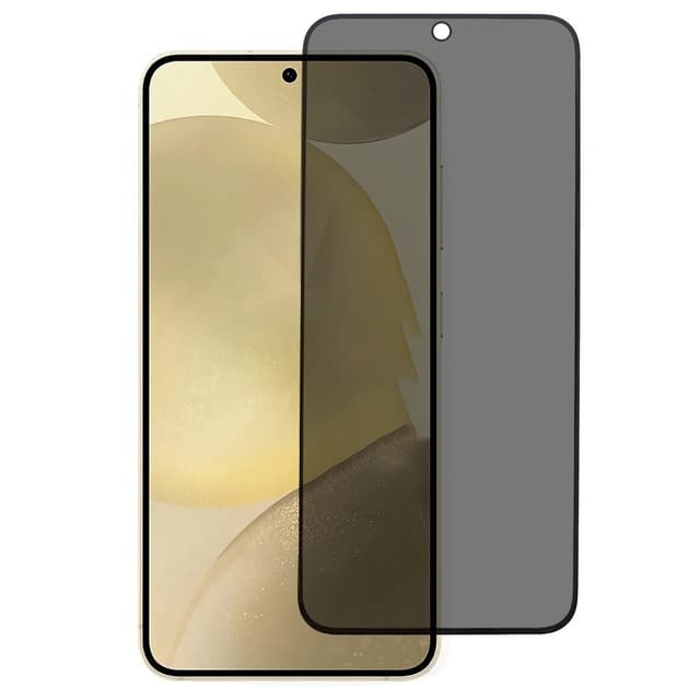 SKALO Samsung S25 Privacy Skärmskydd Härdat Glas - Svart