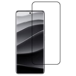2-PACK SKALO Xiaomi Redmi Note 14 Pro+ 5G Heltäckande Skärmskydd Härdat Glas - Svart