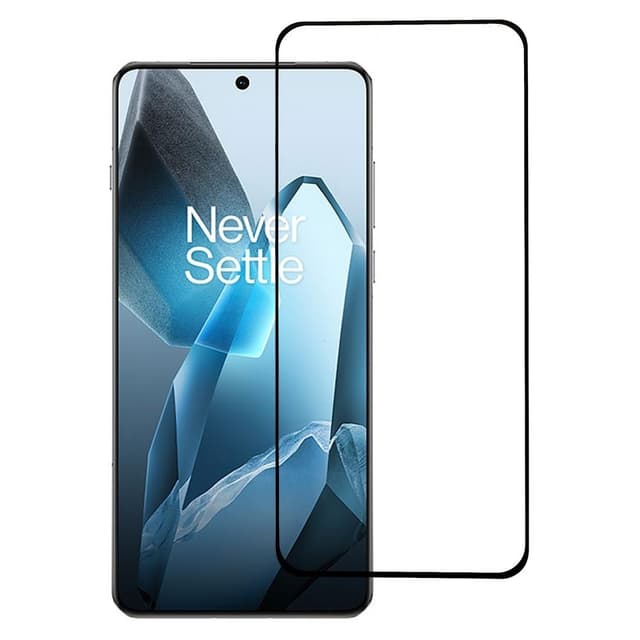 SKALO OnePlus 13 5G FULL-FIT Hærdet Glas Skærmbeskyttelse - Sort