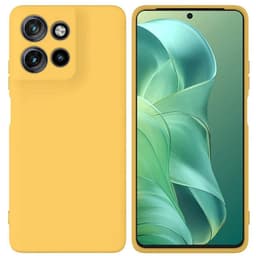 Liquid suojakuori Motorola Moto G Power (2025) - Keltainen