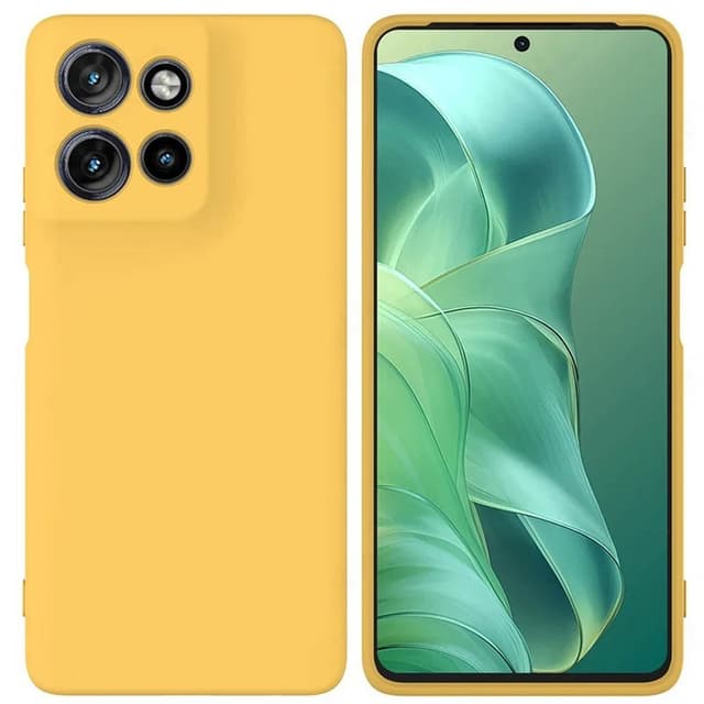 Liquid suojakuori Motorola Moto G Power (2025) - Keltainen
