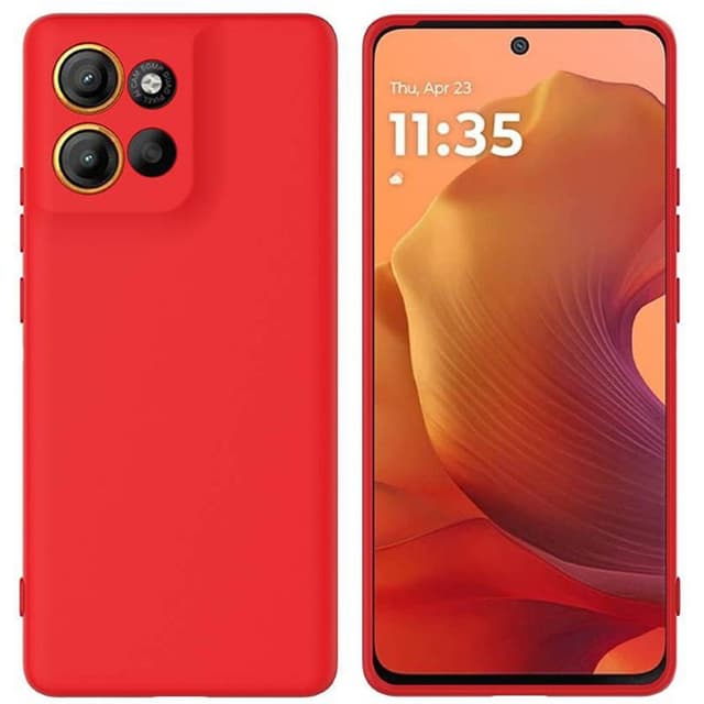 Liquid suojakuori Motorola Moto G15 - Punainen