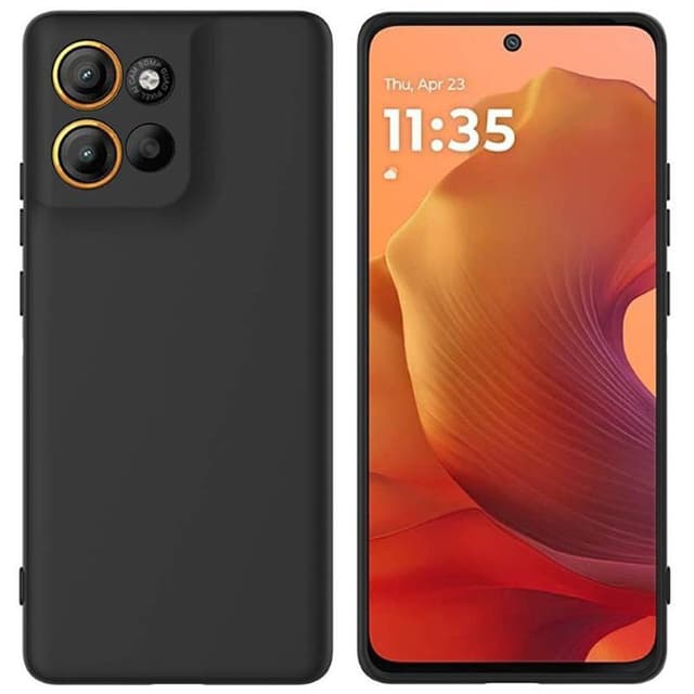 Liquid silikondeksel Motorola Moto G15 Power - Svart