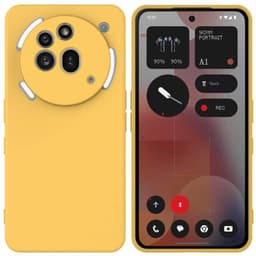 Liquid silikone cover Nothing Phone 3a Pro - Gul