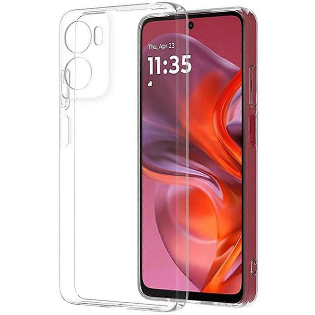 PCH gennemsigtig silikone cover Motorola Moto E15
