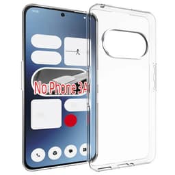 Silikonikotelo läpinäkyvä Nothing Phone 3a