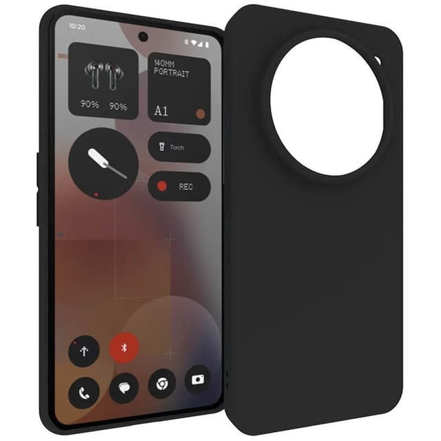 Silikon skal svart Nothing Phone 3a Pro
