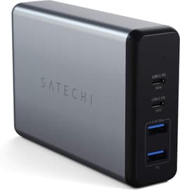 Satechi 108W Pro USB-C PD Desktop Ladestation – 2xUSB-C PD & 2xUSB A-porte