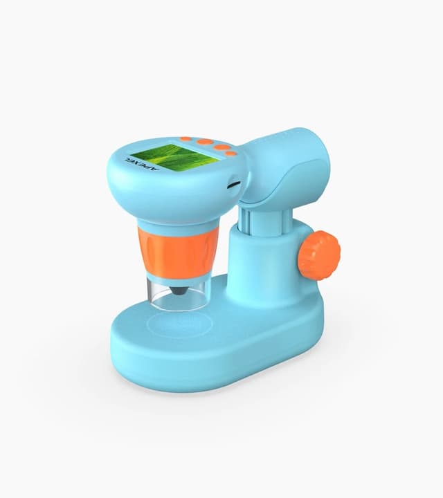 APEXEL digitalt mikroskop, 800X håndholdt mikroskop med 2” IPS-skjerm, foto- og videoportabelt mikroskop med justerbare lamper
