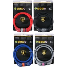 Dunlop Kombinationslås för cykel