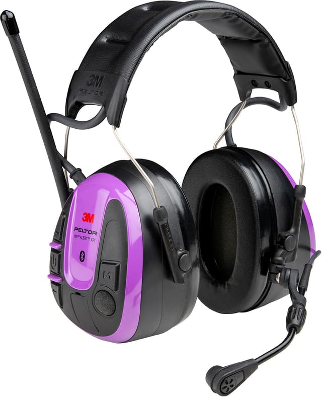 3M Peltor WS Alert XPI headset (purple)