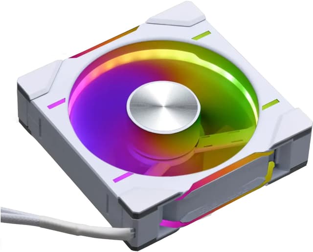 Phanteks D30 DRGB 120mm PWM vifte (hvit)