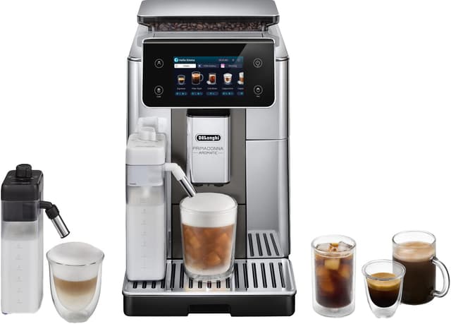 DeLonghi PrimaDonna Aromatic espressomaskine ECAM630.75.TSM (sølv)