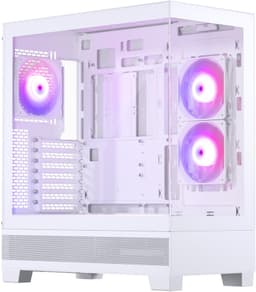 Phanteks XT View PC-chassi (vitt)
