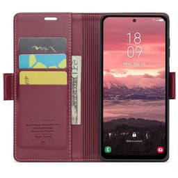 CaseMe puhelimenkotelo 023 Samsung Galaxy A36 5G - Viininpunainen