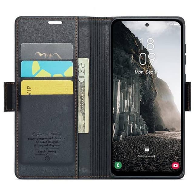 CaseMe mobilcover 023 Samsung Galaxy A56 5G - Sort