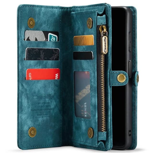 CaseMe mobilfodral 008 8-kort Samsung Galaxy A56 5G - Blå