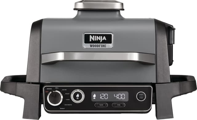 Ninja Woodfire elektrisk grill OG701EU (grå og sort)