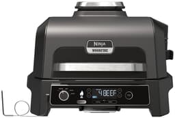 Ninja Woodfire Pro XL elektrisk grill OG850EU (grå og sort)