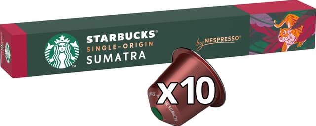 Starbucks by Nespresso Single-Origin Sumatra kapslar ST12429077