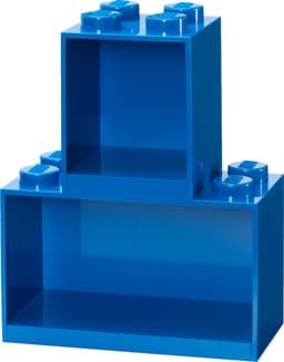 LEGO hylle (fargerik blå)