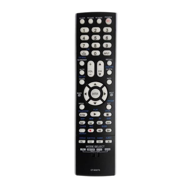 TV-fjernkontroll Erstatning for CT90275 Toshiba TV 32HL37U 32HL67U 32HL67US 32LV37