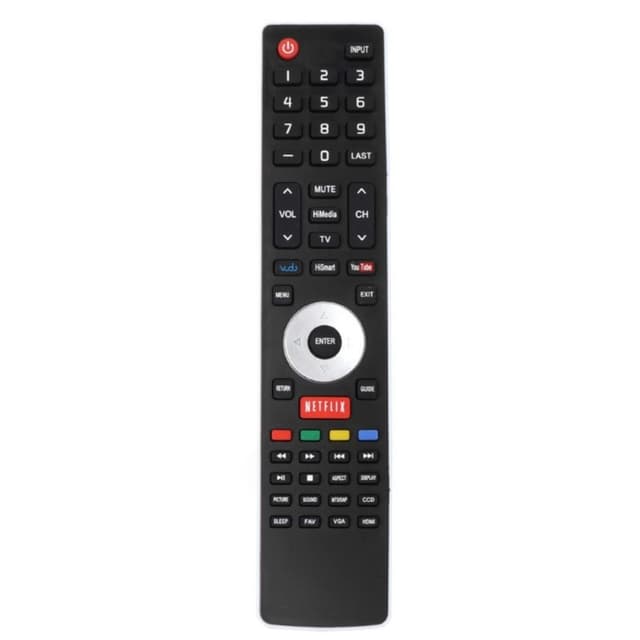 Erstatning av TV-fjernkontroll for Hisense EN-33926A EN-33925A