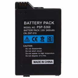 Batteri til Sony Playstation Portable 2000/3000 3.6V 2400mAh