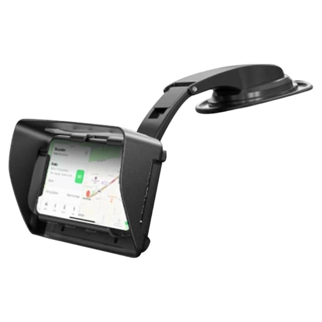Bilmobiltelefonholder 360° svingbar frontrute Håndfri telefonfeste