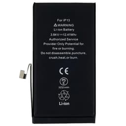 Til iPhone 13 3.84V 3232mAh genopladeligt Li-Polymer batteri
