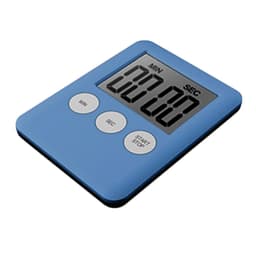 Tunn kökstimer Timer Stor Skärm Digital magnetisk nedräkning - MörkBlå