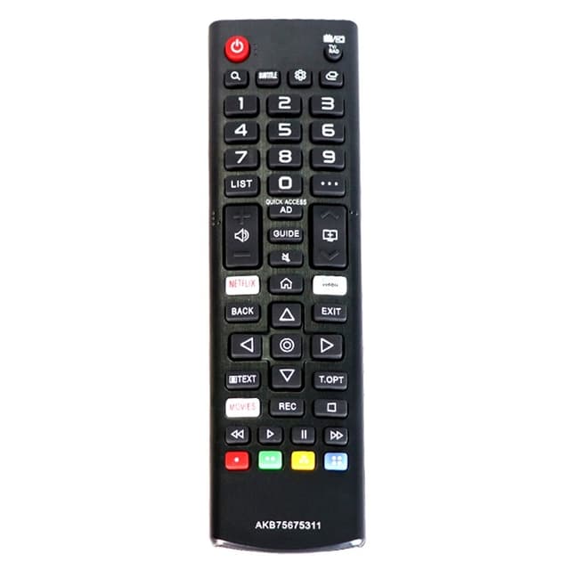 TV fjärrkontroll Ersättning för AKB75675311 LG TV