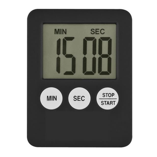 Tunn kökstimer Timer Stor Skärm Digital magnetisk nedräkning