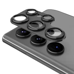 ENKAY Kamera Lins Skydd till Samsung Galaxy S24 Ultra Aluminiumlegering + Härdat Glas