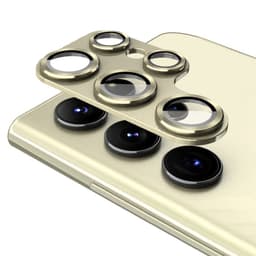 ENKAY Kamera Lins Skydd till Samsung Galaxy S24 Ultra Aluminiumlegering + Härdat Glas