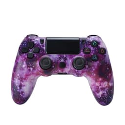 Trådløs spillkontroller for PS4-spill med høyttaler og stereohodesettkontakt - Starry Sky