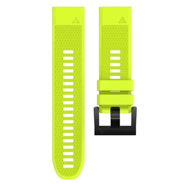 Urheilu kellon ranneke easyfit Garmin Descent G2 - Lime