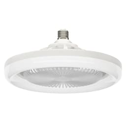 Takvifte E27 roterbar mini viftelampe med fjernkontroll