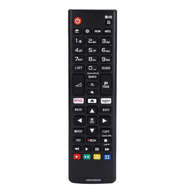 TV fjärrkontroll Ersättning för AKB75095308 LG TV