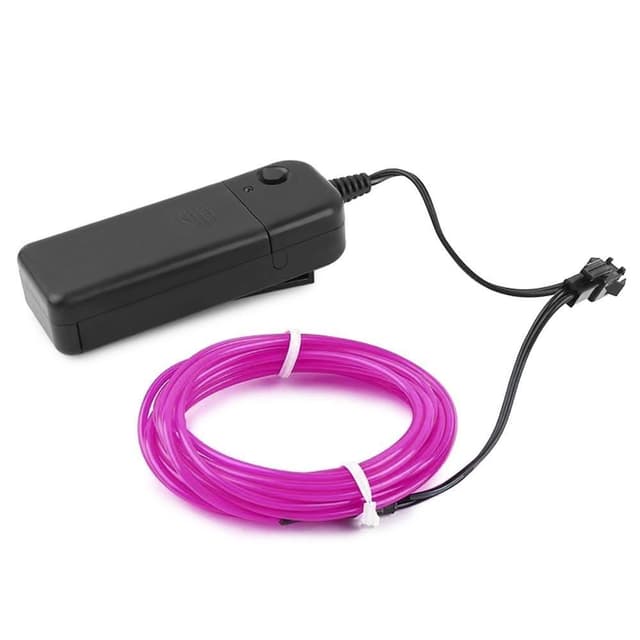 LED Strip för scooter bil motorcykel etc 3 ljuslägen - Lila