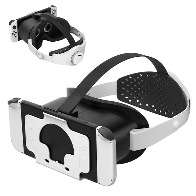 DEVASO kompatibel med Nintendo Switch VR-headset med justerbar huvudrem