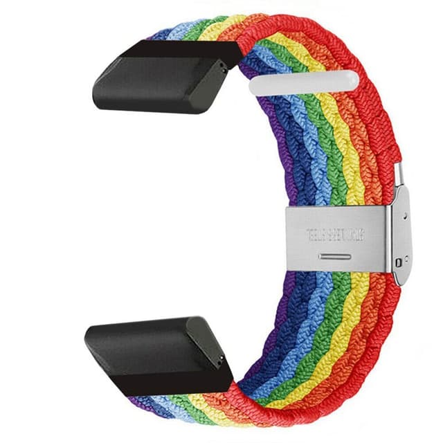 Flätat klockarmband Garmin Quatix 8 (51mm) - Pride