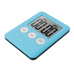 Tunn kökstimer Timer Stor Skärm Digital magnetisk nedräkning - LjusBlå