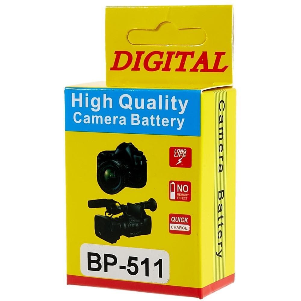 BP - 511 Batteri till Canon EOS 40D / 300D / 5D / 20D / 30D / 50D / 10D ...